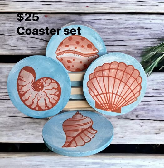 Coastal Shell Serving Set