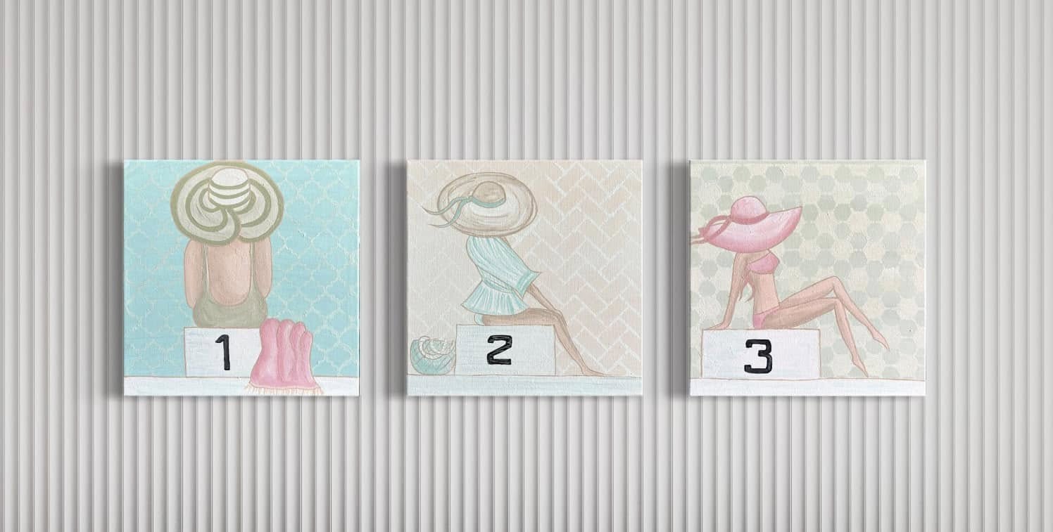 Poolside Retreat Trio