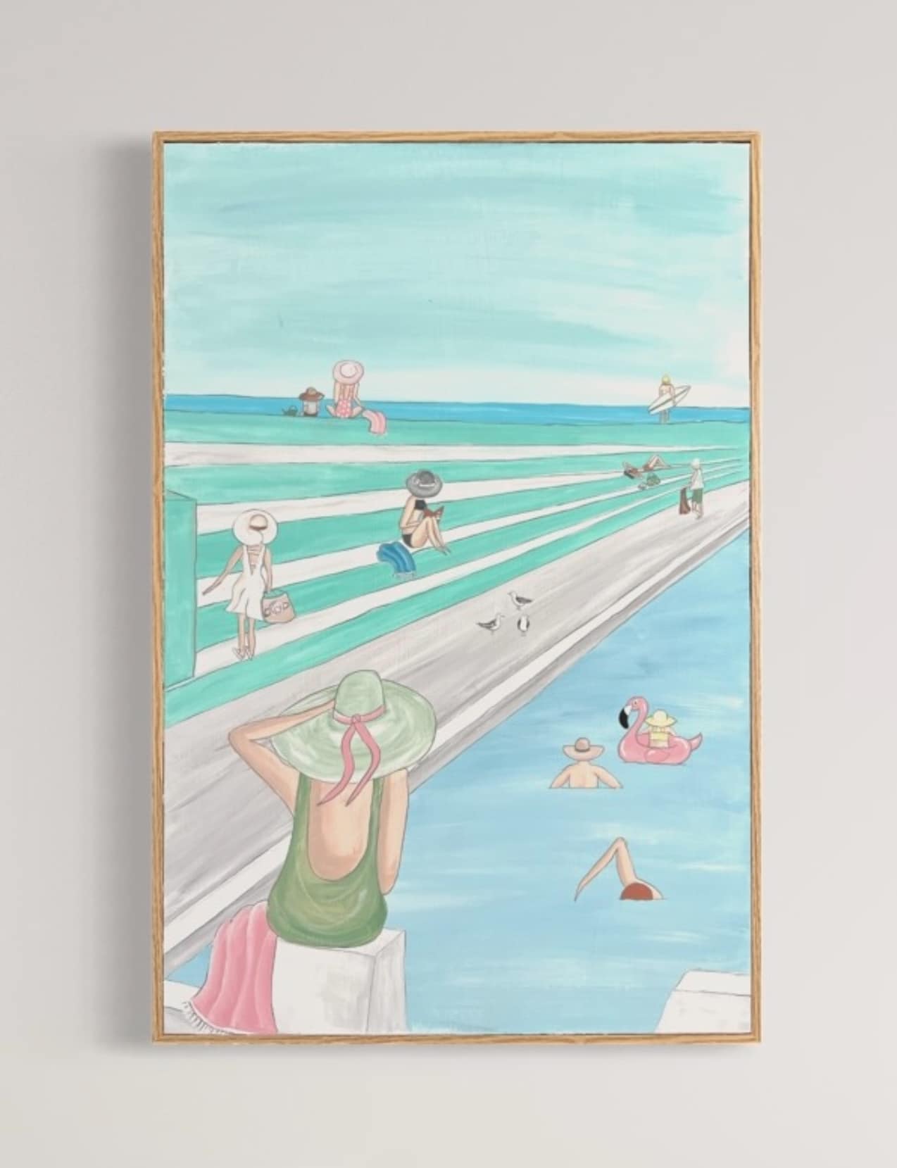 Newcastle Pool Lines