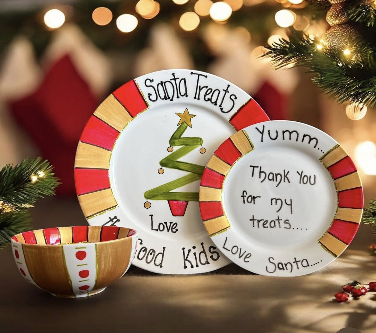 Santa & Reindeer Treats Set